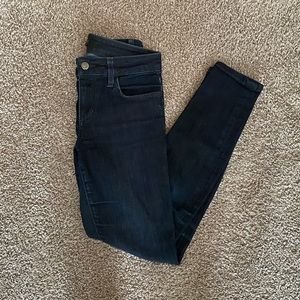 Joe’s mid rise dark skinny jeans
